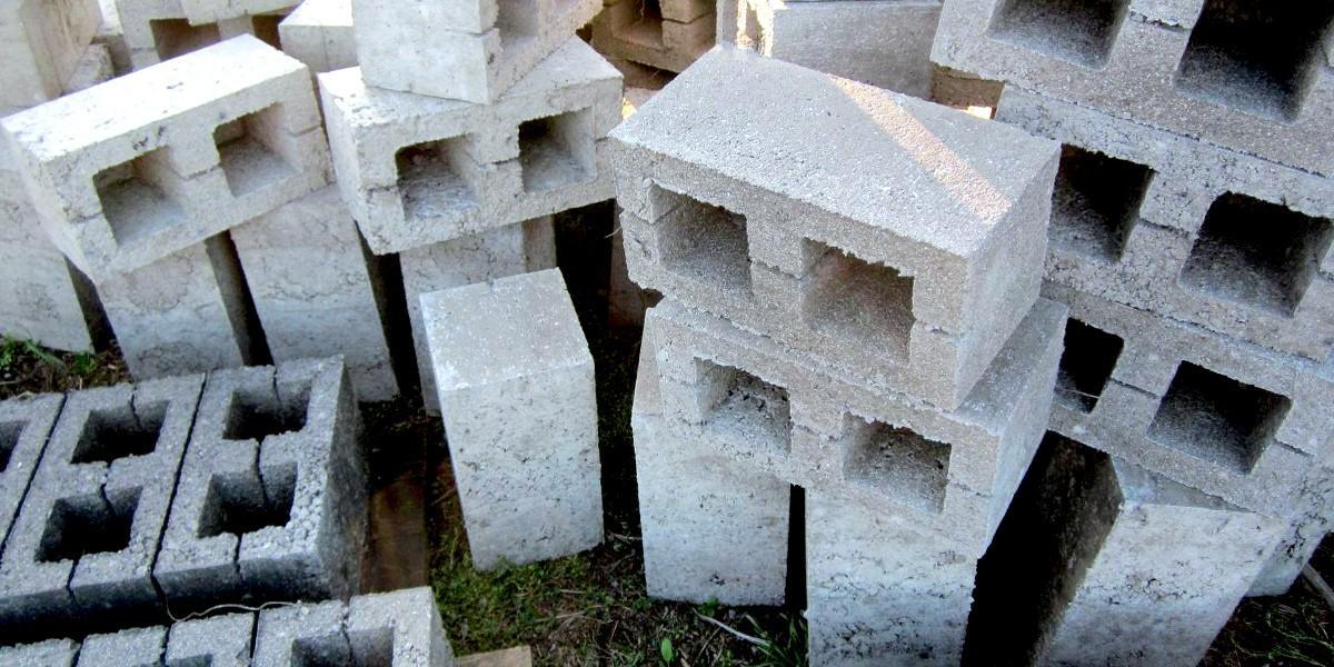 Блоки шлакобетонные
