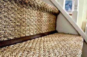 Как удалить ковровое покрытие и отделать проступи лестницы
