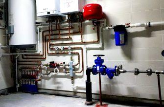 Устройство системы отопления и водоснабжения
